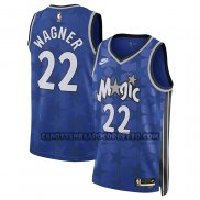 Canotte Orlando Magic Franz Wagner NO 22 Classic 2023-24 Blu