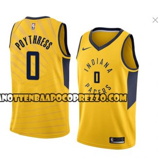 Canotte NBA Pacers Alex Poythress Statement 2018 Giallo