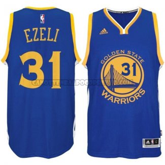 Canotte NBA Warriors Ezeli Blu