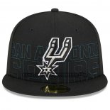 Cappellino San Antonio Spurs 2023 NBA Draft 9FIFTY Snapback Nero