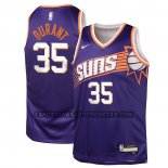 Canotte Bambino Phoenix Suns Kevin Durant NO 35 Icon 2023-24 Viola