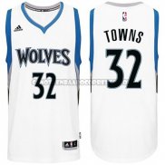 Canotte NBA Timberwolves Towns Bianco