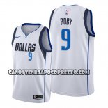 Canotte Dallas Mavericks Isaiah Roby Association Bianco