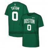 Canotte Manica Corta Boston Celtics Jayson Tatum 2024 NBA Finals Verde