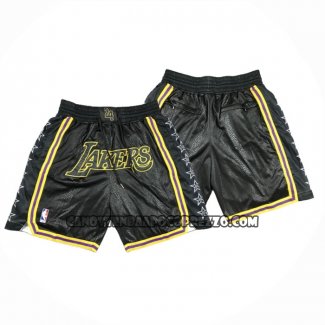 Pantaloncini Los Angeles Lakers Snakeskin Just Don Nero