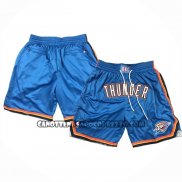 Pantaloncini Oklahoma City Thunder Just Don Blu