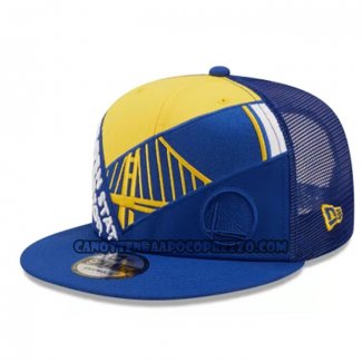 Cappellino Golden State Warriors 9FIFTY Trucker Snapback Blu