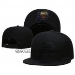 Cappellino Indiana Pacers Black On Black 9FIFTY Snapback Nero