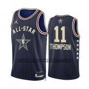 Canotte All Star 2024 Golden State Warriors Klay Thompson NO 11 Blu