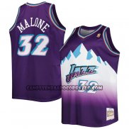 Canotte Bambino Utah Jazz Karl Malone NO 32 Mitchell & Ness 1996-97 Viola