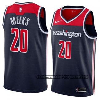 Canotte Washington Wizards Jodie Meeks Statement 2018 Nero