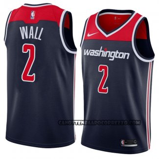 Canotte Washington Wizards John Wall Statement 2018 Nero