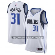 Canotte Dallas Mavericks David Thompson NO 31 Association 2023-24 Bianco