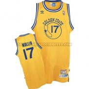 Canotte NBA Throwback Warriors Mullin Giallo