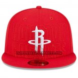 Cappellino Houston Rockets 2023 NBA Draft 9FIFTY Snapback Rosso