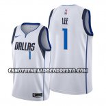 Canotte Dallas Mavericks Courtney Lee Association Bianco