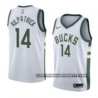 Canotte Milwaukee Bucks Sean Kilpatrick Association 2018 Bianco