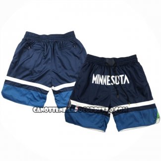 Pantaloncini Minnesota Timberwolves Just Don Blu