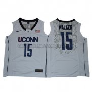 Canotte NBA NCAA Connecticut Kemba Walker Bianco