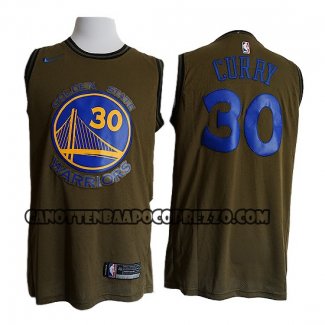 Canotte NBA Warriors Curry Nike Verde