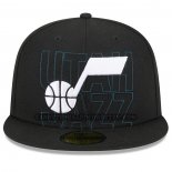 Cappellino Utah Jazz 2023 NBA Draft 59fifty Snapback Nero