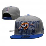 Cappellino Oklahoma City Thunder 2023 NBA Draft 9FIFTY Snapback Grigio Blu