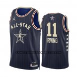 Canotte All Star 2024 Dallas Mavericks Kyrie Irving NO 11 Blu