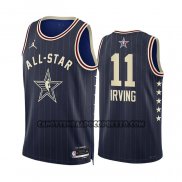 Canotte All Star 2024 Dallas Mavericks Kyrie Irving NO 11 Blu