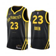 Canotte Golden State Warriors Draymond Green NO 23 Citta 2023-24 Nero