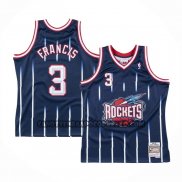 Canotte Houston Rockets Steve Francis Mitchell & Ness 1999-00 Blu