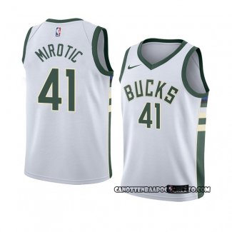 Canotte Milwaukee Bucks Nikola Mirotic Association 2018 Bianco