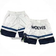 Pantaloncini Minnesota Timberwolves Just Don Bianco