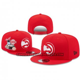 Cappellino Atlanta Hawks Rosso2