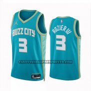 Canotte Charlotte Hornets Terry Rozier III NO 3 Citta 2023-24 Verde