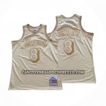 Canotte Los Angeles Lakers Kobe Bryant NO 8 Mitchell & Ness 1996-97 Or