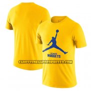 Canotte Manica Corta Denver Nuggets Essential Jumpman Giallo