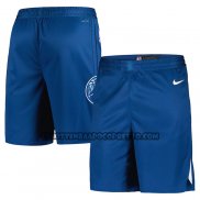 Pantaloncini Minnesota Timberwolves Citta 2024 Blu